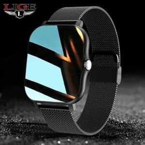 LIGE Full Touch Bluetooth Calling Multifunctional Smartwatch GT20