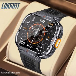 Latest AI Voice Ultra Wide Screen AOD Bluetooth Calling New Design Waterproof Unique Smartwatch 2025