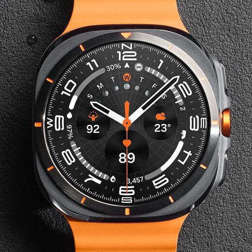 Galaxy Watch 7 Ultra Titanium New Design Smartwatch AA Orange - Image 2