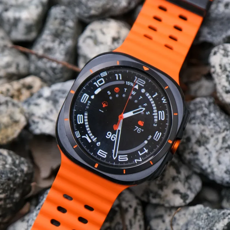 Galaxy Watch 7 Ultra Titanium New Design Smartwatch AA Orange