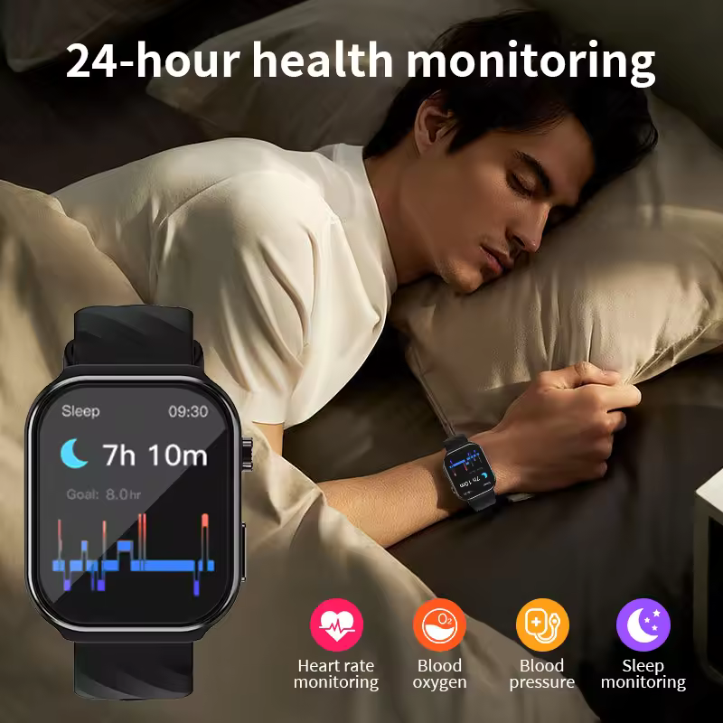 LIGE 3D Curved New AI Healthy Diagnose Smart Watch Blood Lipid Uric Acid Bluetooth Call Blood Pressure Health Smartwatch Men Women - Image 11