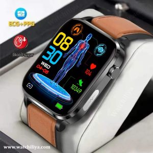 Blood Sugar Monitoring ECG/PPG Medical Grade Smartwatch 2025
