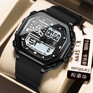 Poedagar double display electronic watch casio style