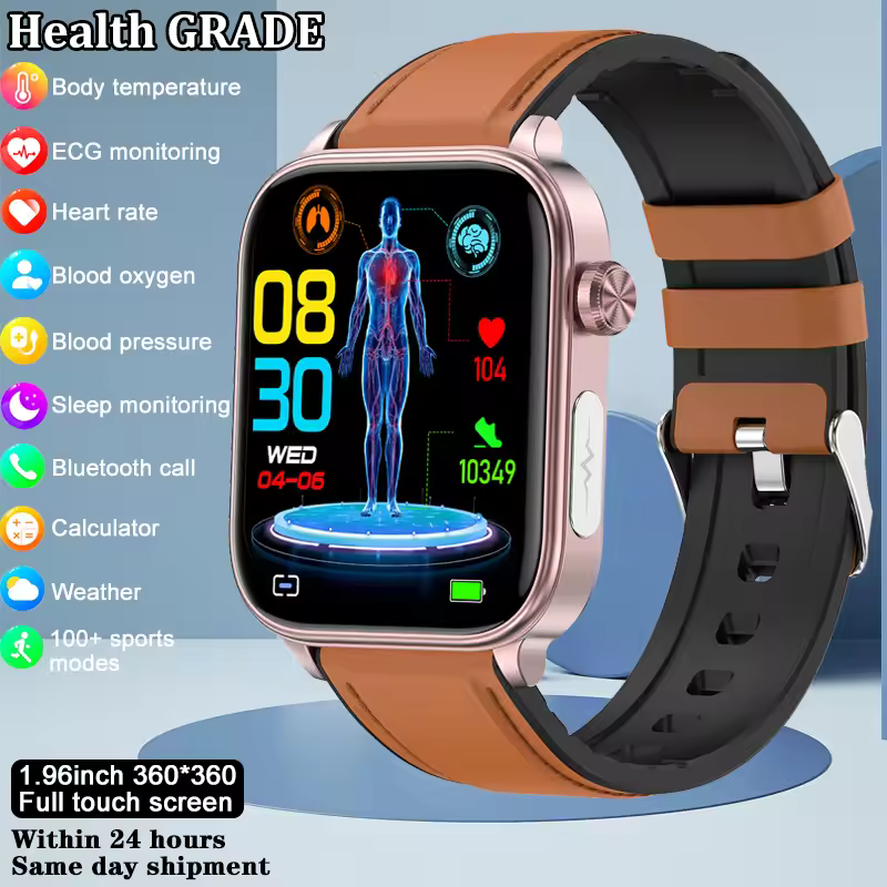 Blood Sugar Monitoring ECG/PPG Medical Grade Smartwatch 2025 - Image 4