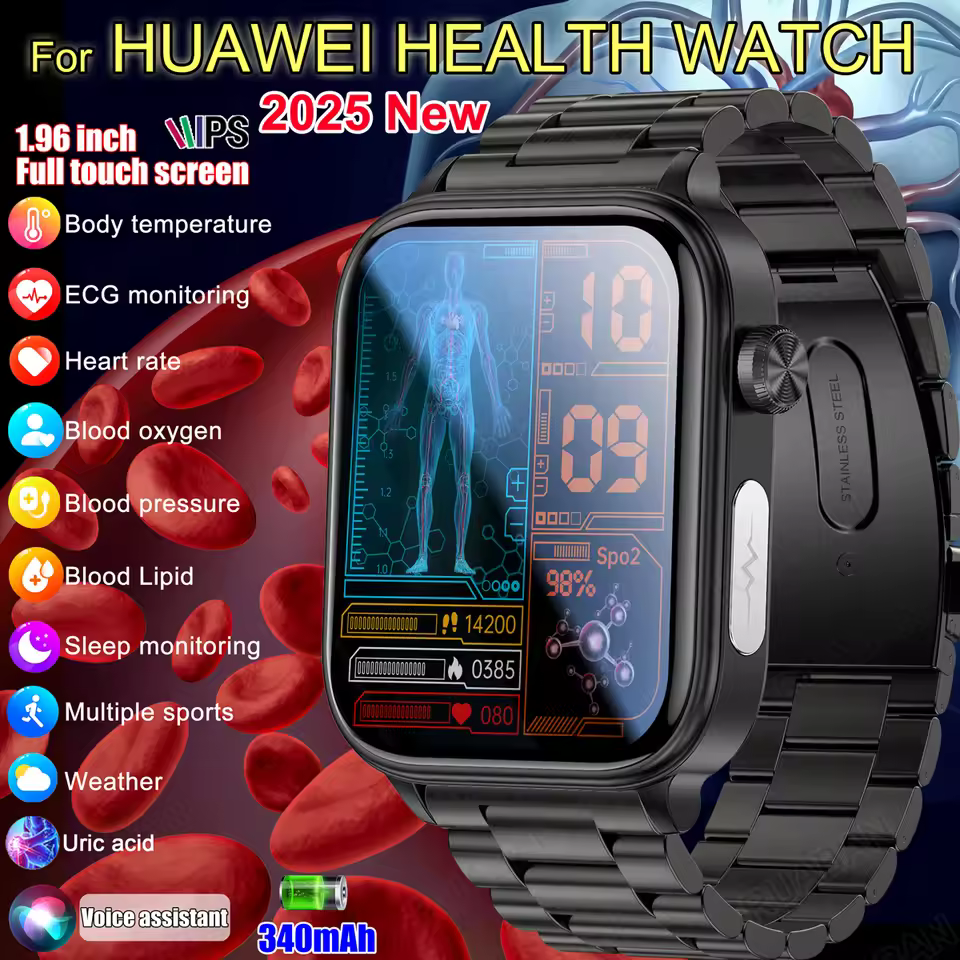 Blood Sugar Monitoring ECG/PPG Medical Grade Smartwatch 2025 - Image 6